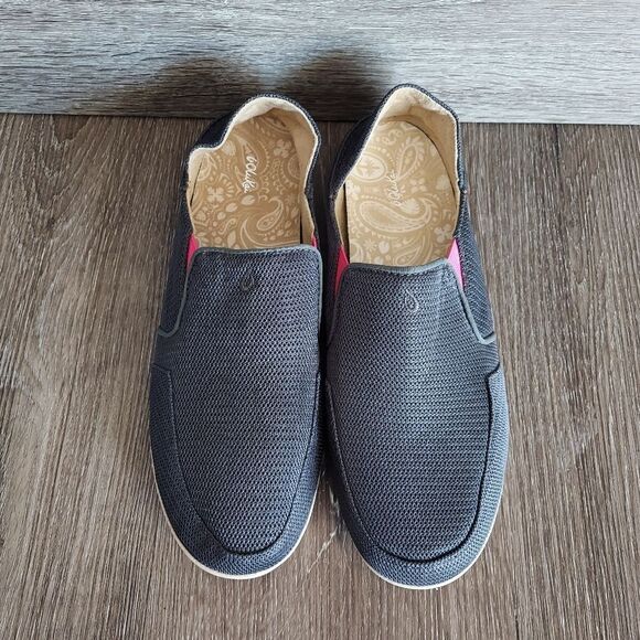 OLUKAI WAIALUA MESH SLIP-ON CASUAL SHOE SIZE 9 - Picture 3 of 9